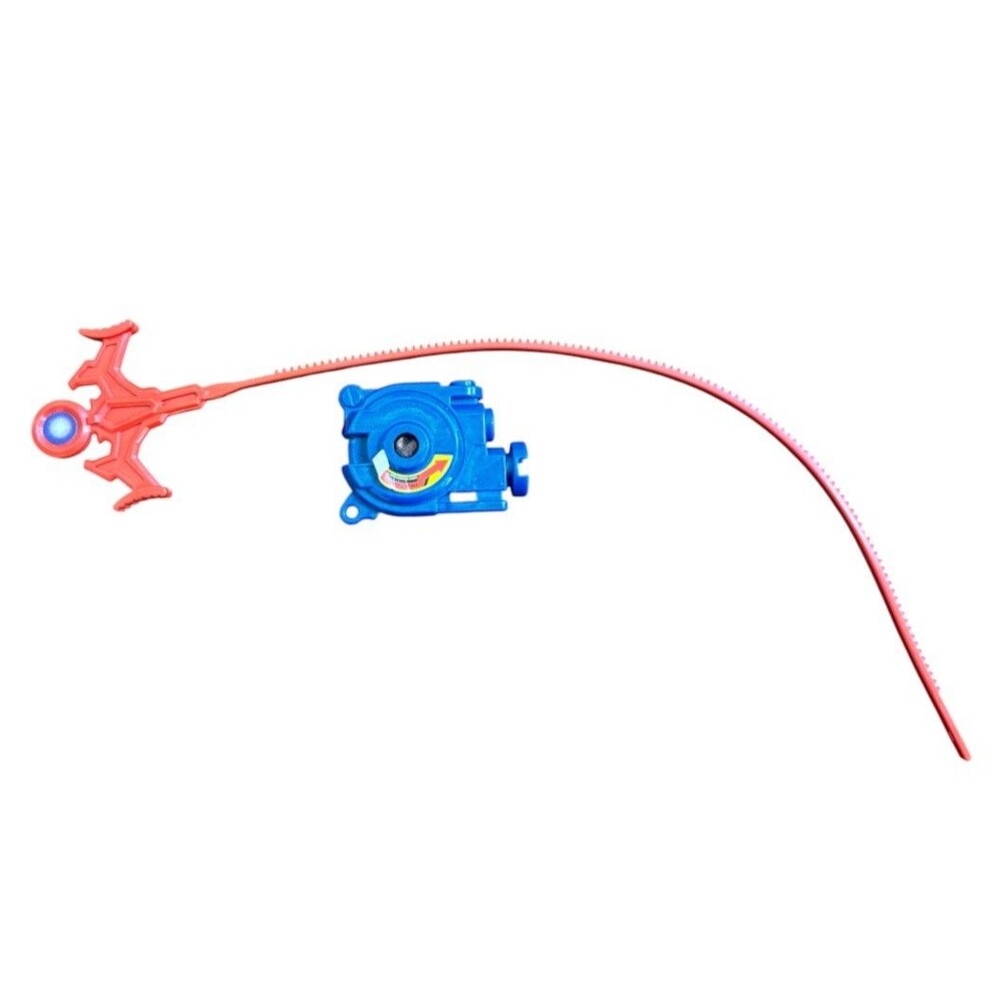 Takara Hasbro Beyblade Vintage Blue Neo Right Shooter Launcher Red Dragon Winder